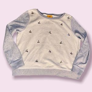 Ruby Rd. Petite Rhinestone Embellished Sweatshirt